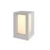 Φωτιστικό Κήπου Ophellia 2xE27  IP65 Λευκό Τσιμέντο  | Aca Lighting | MK039W-330